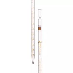 Supertek 10 ml Class A Graduated Pipette Serological Type with Calibration Certificate, 77.303.0010 (Pack of 10)-picture-15
