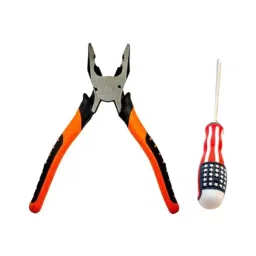 Sky Blue SBE_PLIER_COMBOS_COMBO_445 7.8 inch Stainless Steel Lineman Plier (Pack of 2)-picture-38