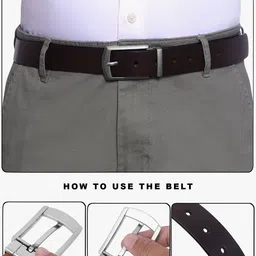 Killer Men Textured Formal Belt image 5