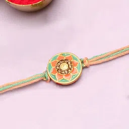 The Purple Tree Set Of 4 Beaded Thread Rakhis image 3