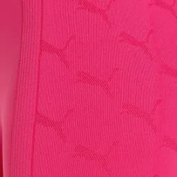 Puma EVOKNIT Pink Logo Print Tights image 5