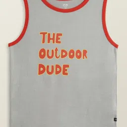 XY Life Kids Multicolor Cotton Relaxed Fit Vests (Pack of 5) image 4