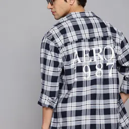Aeropostale Checked Pure Cotton Casual Shirt-picture-42