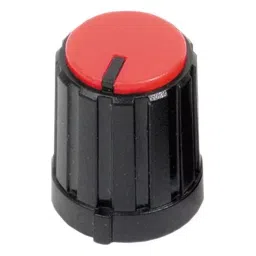 Multicomp ROUND KNURLED KNOB, 13MM, RED, MC21063-picture-19