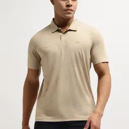 Reebok Beige Regular Fit Sports Polo-image-20