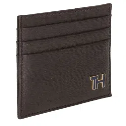 Tommy Hilfiger Brown Solid Card Holder image 2