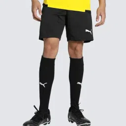 Puma Puma Black-Puma White-Flat Dark Gray Slim Fit Sports Short-picture-39