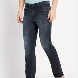 Octave Blue Cotton Regular Fit Jeans image 3