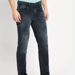 Octave Blue Cotton Regular Fit Jeans image 4