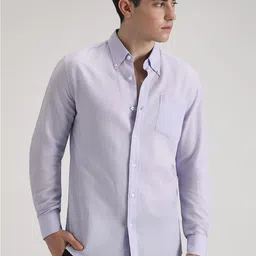 Banana Club Men Classic Slim Fit Opaque Casual Shirt-picture-49