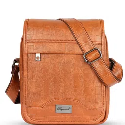 bagneeds Unisex Textured Messenger Bag image 2