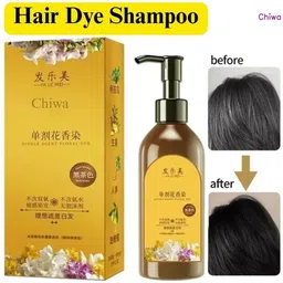 CHIWA Hair Dye Shampoo - 100 ml - Black-picture-22