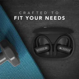 Boult Audio AirBass MuseBuds True Wireless Earbuds with 18H Total Playtime (Black) image 3