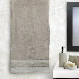 Spaces Hygro Brown 600 GSM Cotton Bath Towel image 1