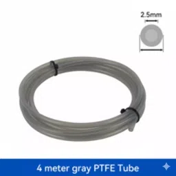 Filamont Printer Teflon Tube Grey 4 m Length 2.5 mm Inner Diameter 4 mm Outer Diameter 260°C Temperature image 3