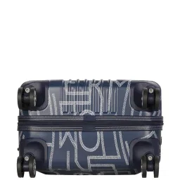 Tommy Hilfiger Navy Medium Hard Cabin Trolley - 28.5 cm image 5