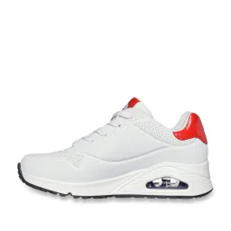 Skechers Women's Rolling Stone White Sneakers image 3