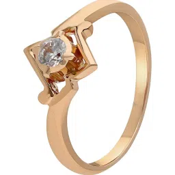 Malabar Gold and Diamonds 22k (916) Rose Gold Ring for Women image 1