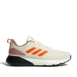 adidas Men's Glide stride M White, Beige & Orange Running Shoes image 1