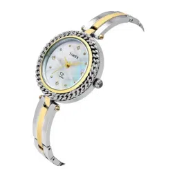 TIMEX Fria White Round Dial Analog Womens Watch - TWEL24101 image 3