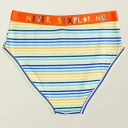 XY Life Kids Blue & Pink Striped Breifs (Pack of 3) image 3