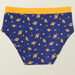 XY Life Kids Purple & Blak Printed Breifs (Pack of 3) image 3