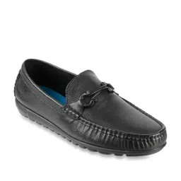 J. Fontini by Mochi Men's Black Casual Loafers-picture-36