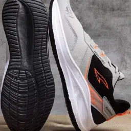 Asian Men's Grey Running Shoes image 1