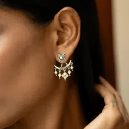 Shaya rudra earrings in oxidised 925 silver-picture-45