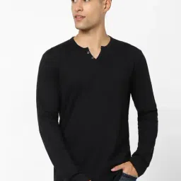 celio Celio* Black Cotton Regular Fit T-Shirts-picture-12
