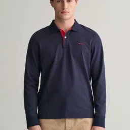 Gant Blue Regular Fit Polo T-Shirt image 1