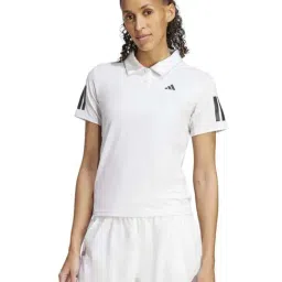 Adidas White Regular Fit Sports Polo T-Shirt-picture-15