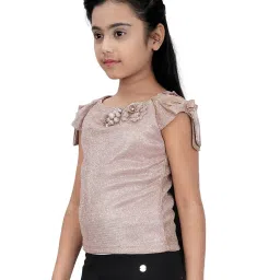 Tiny Girl Light Pink Embellished Top image 3