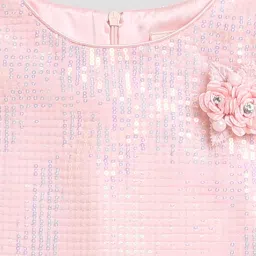 Tiny Girl Light Pink Embellished Top image 3