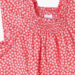 GAP Girls Red Floral Top image 3