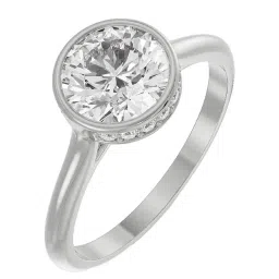 Emori 18k White Gold & Diamond Vizel Ring image 1