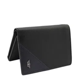 Police Groix Black Solid Tri-Fold Wallet for Men image 2