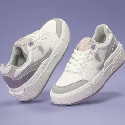 Red Tape Women's Urban Edge White & Grey Sneakers image 1