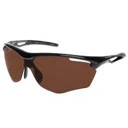 Chilli Beans Grey Wraparound UV Protection Unisex Sunglasses image 1