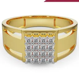 EMORI Yellow Gold Timothee Diamond Ring image 1