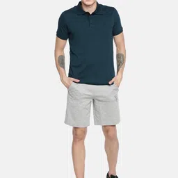 Van Heusen Innerwear Athleisure Men Solid Ultra Soft Short Sleeve Polo T-Shirt image 5