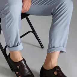 Zoom Shoes Men's Brown Fisherman Sandals image 1