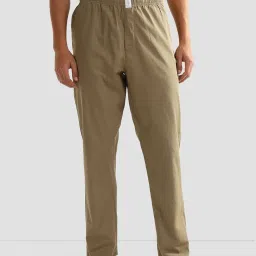 U.S. Polo Assn. Light Olive Regular Fit Lounge Pants image 1