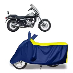 Auto Pearl Bike Cover for Bajaj Avenger 220 DTS-i (Yellow & Blue)-picture-43