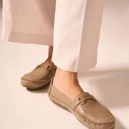 ID Women's Khaki Casual Loafers-picture-29