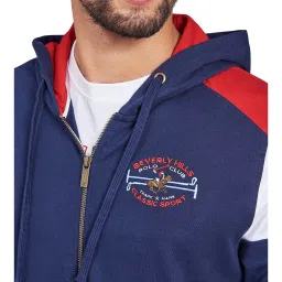 Beverly Hills Polo Club Blue Hooded Sweatshirt image 4