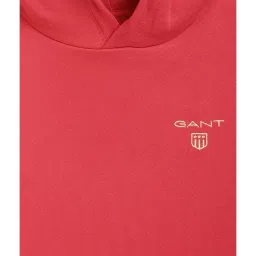 GANT Pink Solid Full Sleeves Sweatshirt image 3