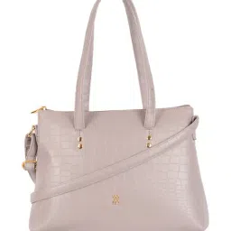 Baggit Grey Animal Effect Medium Tote-image-69