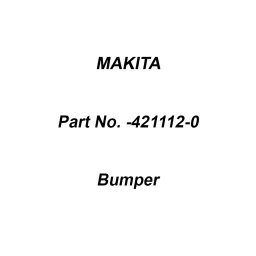 Makita Bumper Suitable for 6906, Part No 421112-0-picture-37