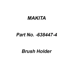 Makita Brush Holder Suitable for HM1203C, Part No 638447-4-image-67
